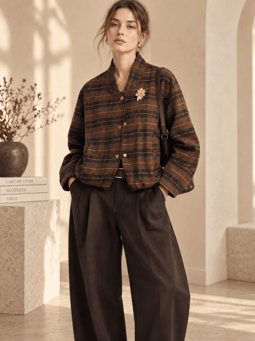 Veste à carreaux Héritage